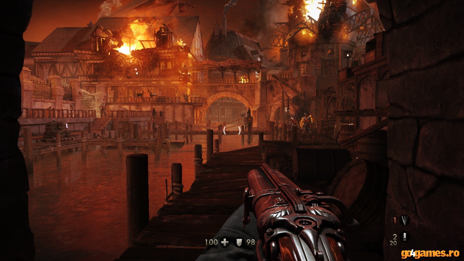 Wolfenstein the old blood вылетает на рабочий стол