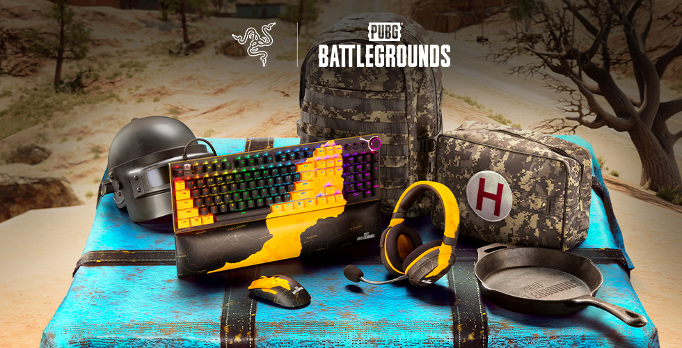 Razer lansează o noua colecție de periferice de gaming bazate pe PUBG: BATTLEGROUNDS