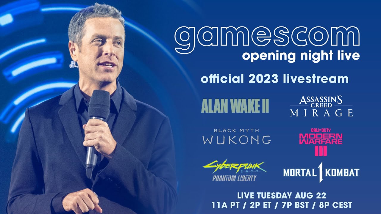 Urmărește în direct “Gamescom Opening Night Live”, ceremonia de deschidere a Gamescom 2023