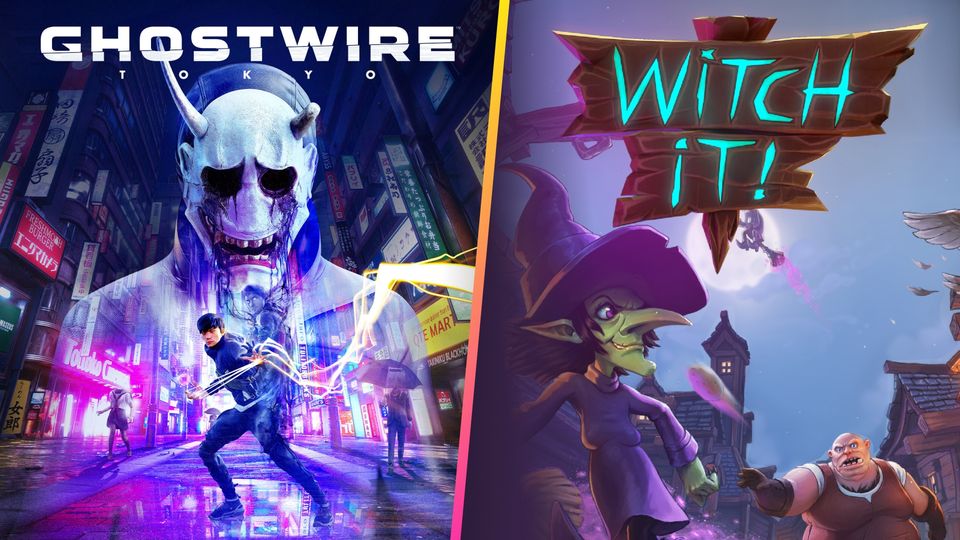 Ghostwire: Tokyo și Witch It!, jocuri gratuite oferite de Epic Games Store