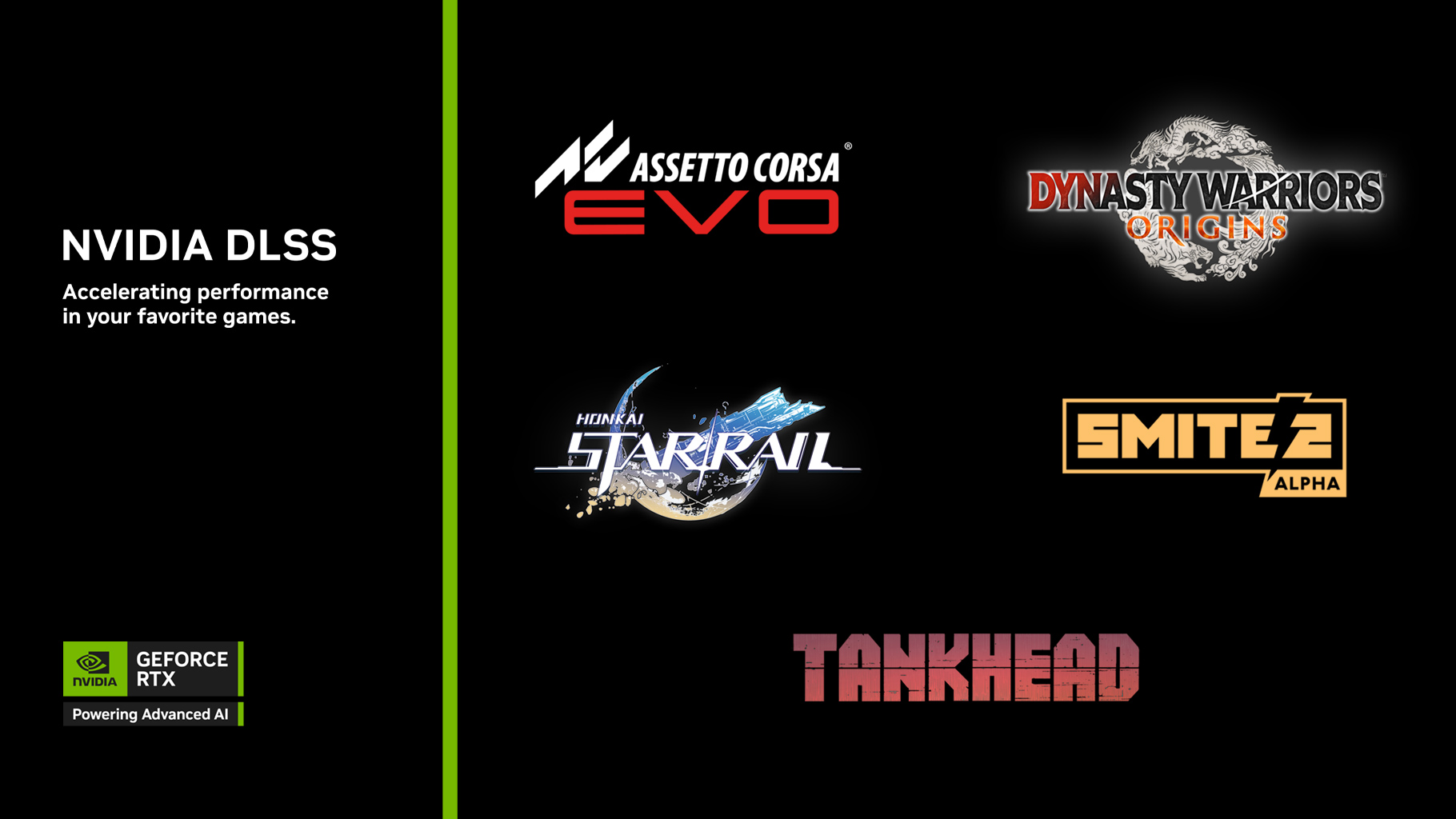 Assetto Corsa EVO, Dynasty Warriors: Origins, Smite 2 și Honkai: Star Rail se lansează cu NVIDIA DLSS