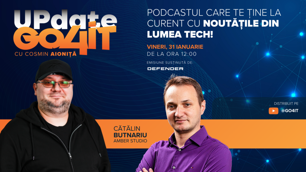 „Update Go4it” #11 cu Cătălin Butnariu – Gaming, DeepSeek și tendințele tech din 2025